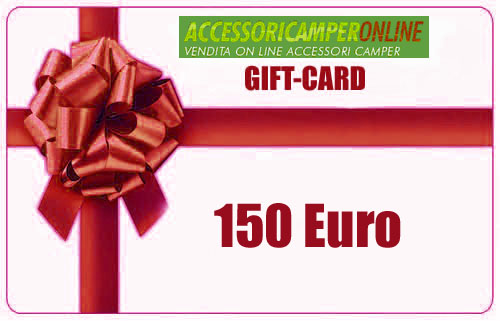 GIFT-CARD Accessoricamperonline EURO 150